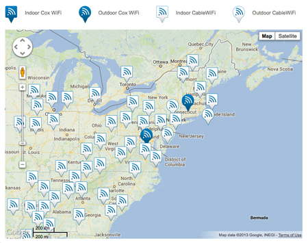 Cox Wifi Hotspots Map Cable Wifi Where To Find It Archives Cablefax