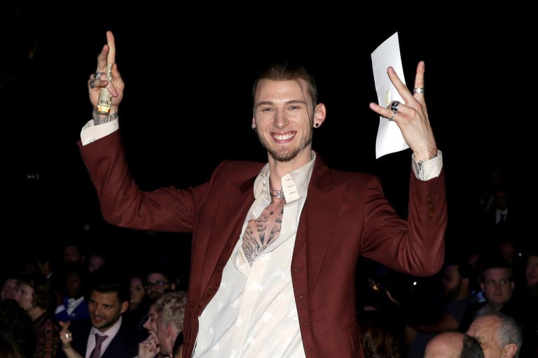 Colson Baker (aka Machine Gun Kelly) at Showtime's "Roadies" Premiere at The Theatre at ACE Hotel on Monday, June 6, 2016, in Los Angeles. (Photo by Eric Charbonneau/Invision for Showtime/AP Images)
