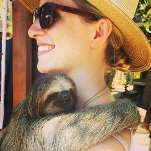 lauren-and-sloth-roatan copy