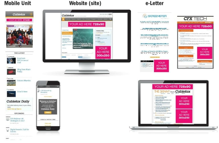 Ad Specs for Cablefax 2017