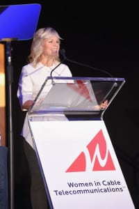 Journalist Gretchen Carlson speaks onstage during the WICT Leadership Conference at Marriott Marquis Times Square on September 26, 2017 in New York City. (Photo Credit: Larry Busacca, Getty Images)