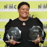 BET Networks was awarded two EMMA awards for their guerilla marketing campaign behind the BET Awards and their "The Quad HBCU Campaign." (Photo courtesy of NAMIC, Inc./Paul O'Reilly)