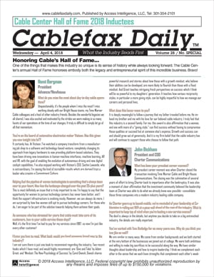 CFX Special Report Cable Hall of Fame