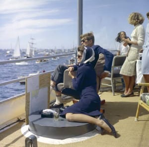 John F. Kennedy and Jacqueline Kennedy