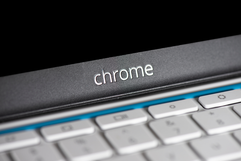 Chromebook stock image