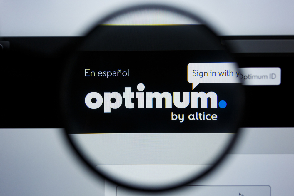 Optimum Altice USA website logo