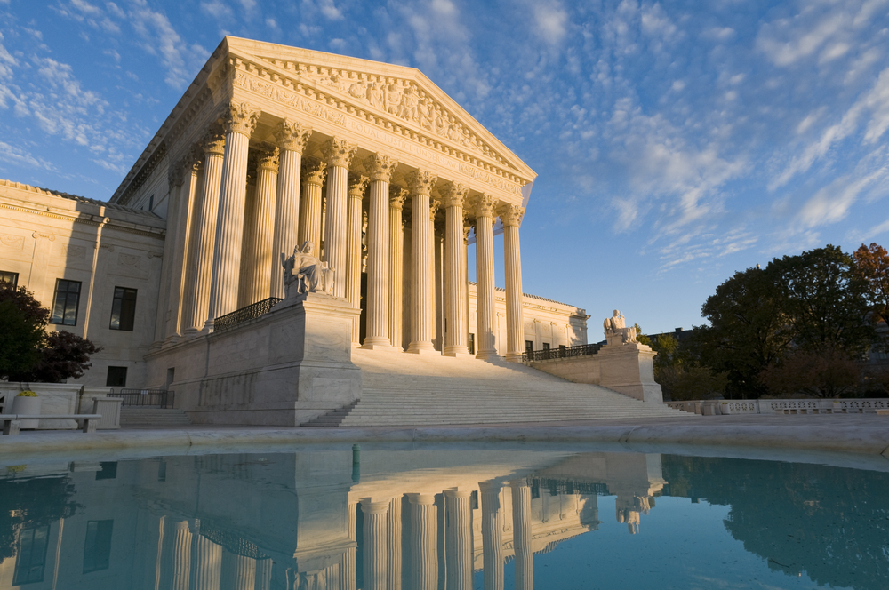 Front of Supreme Court building