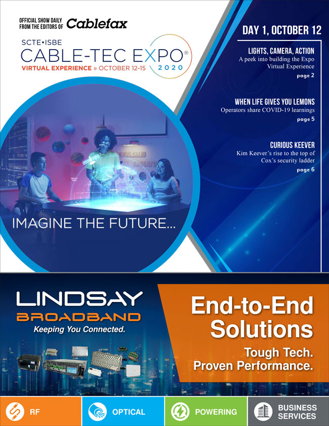 SCTEISBE CableTec Expo Show Daily Day 1