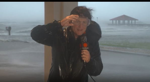 Hurricane Delta Eyewall Live Coverage