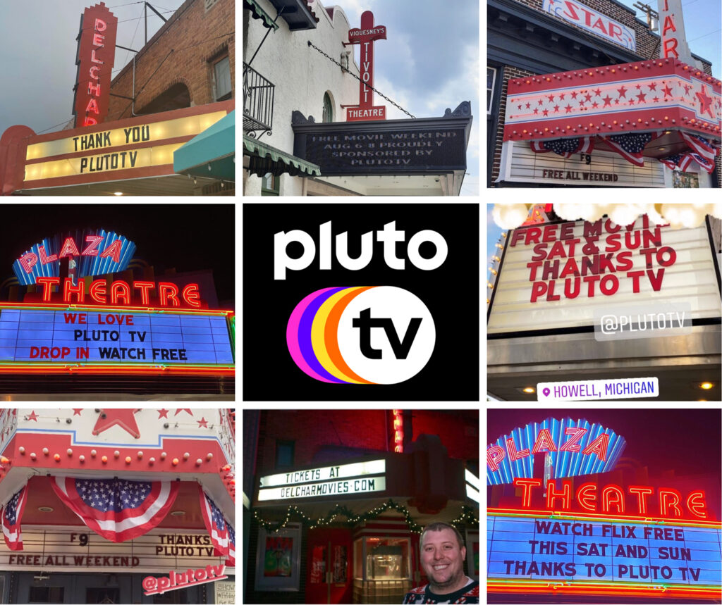 Free TV’s Free Movie Weekends - Pluto TV Gives Back