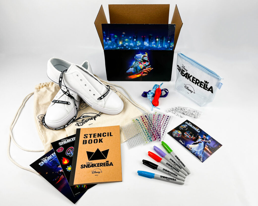 Sneakerella Shoes and DIY Decorating Box