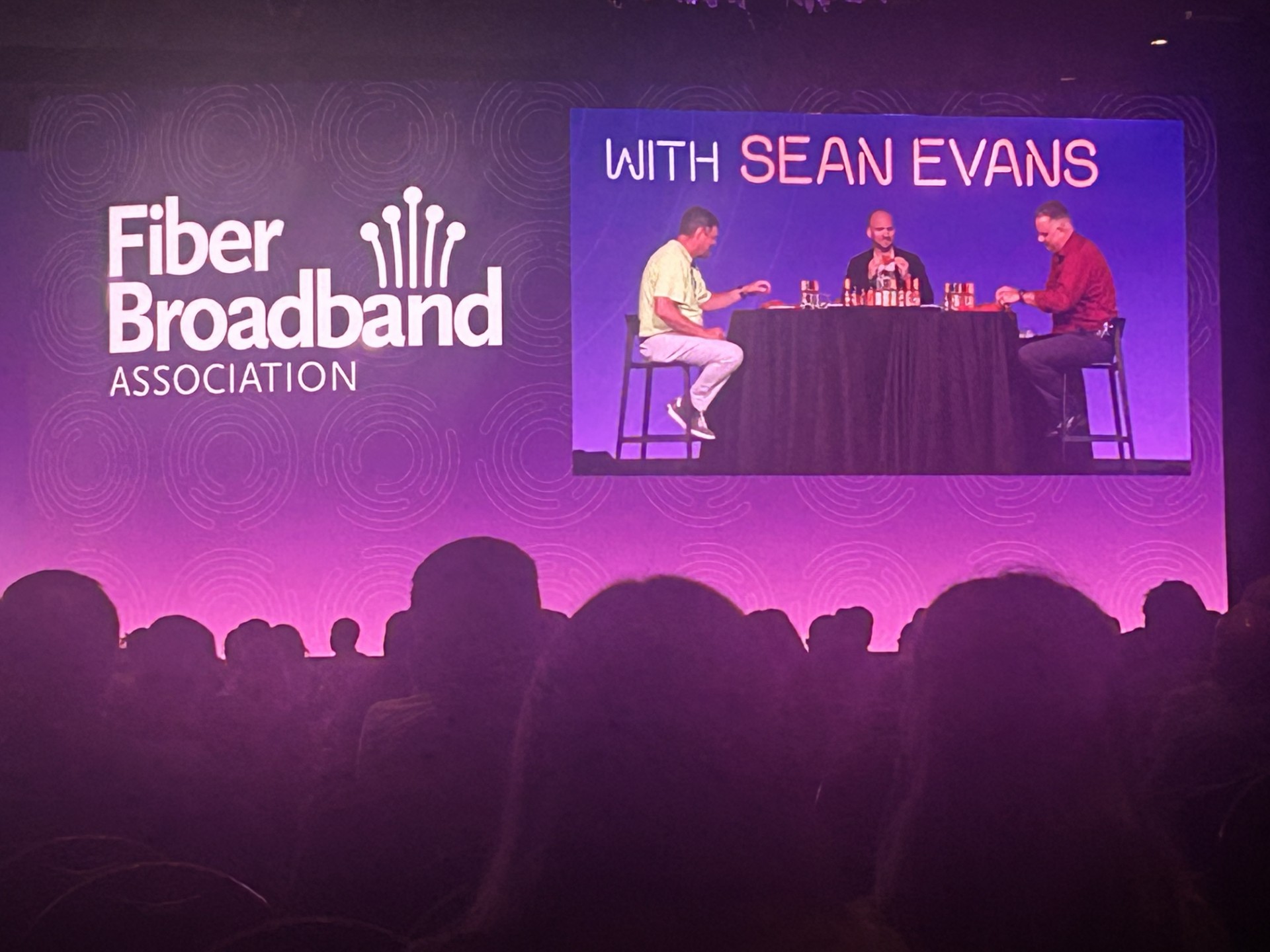 Sean Evans of Hot Ones at Fiber Connect