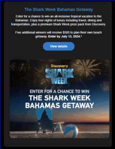 DirecTV + Shark Week Promotional Campaign