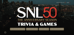 Saturday Night Live Arcade Game Experience