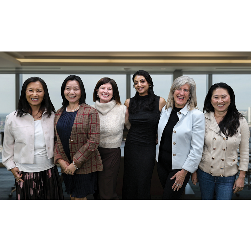 Linda Burakoff, Julia Dai, Carrie Bocian, Alia Simson, Paula Brower, Dallia Kim