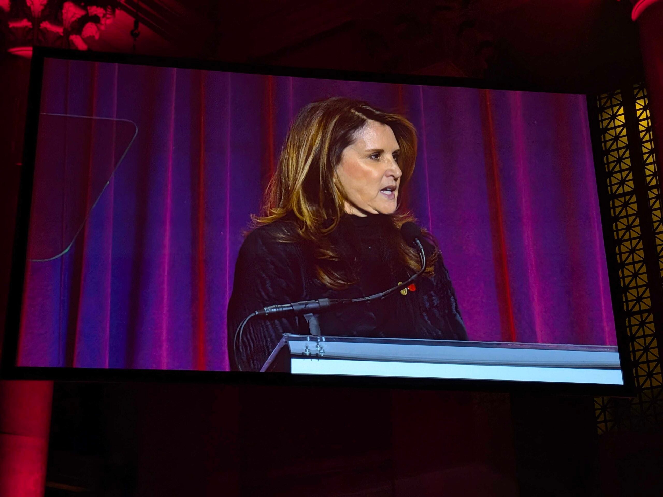 Judi Lopez at T. Howard Dinner